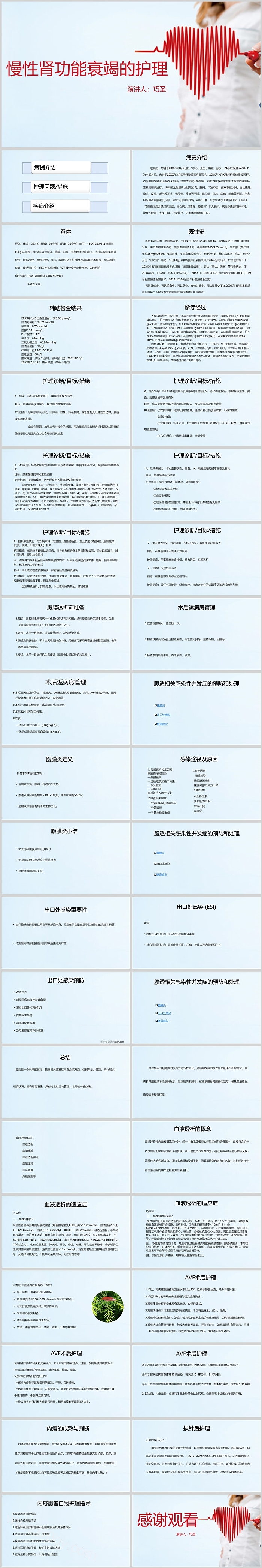 慢性肾功能衰竭的护理查房PPT课件