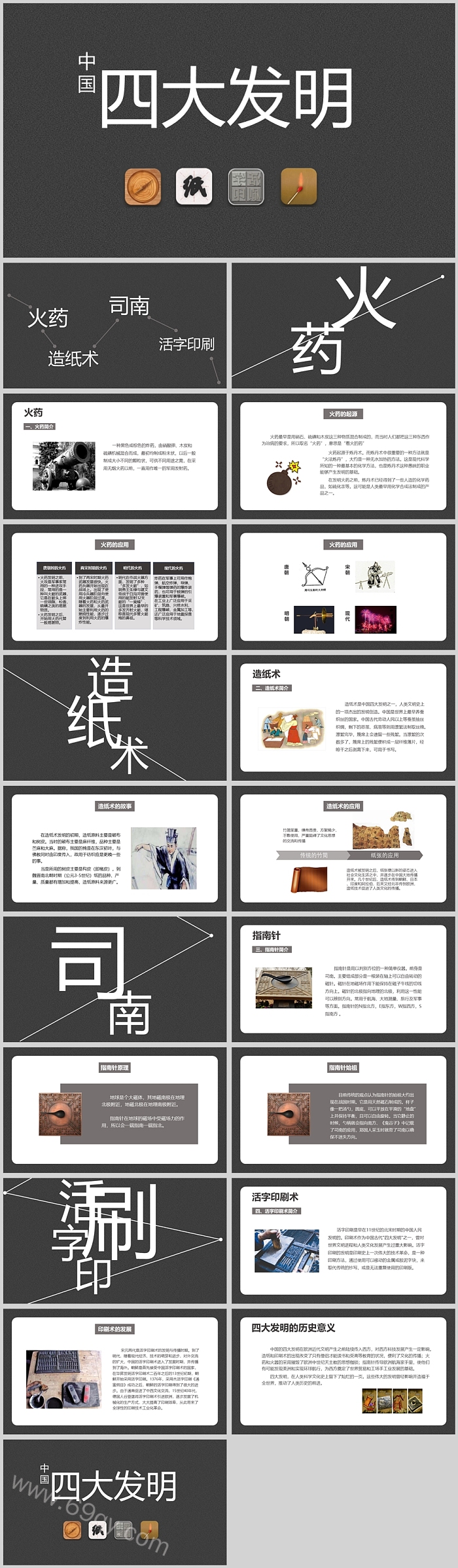 古代科学技术中国四大发明PPT课件