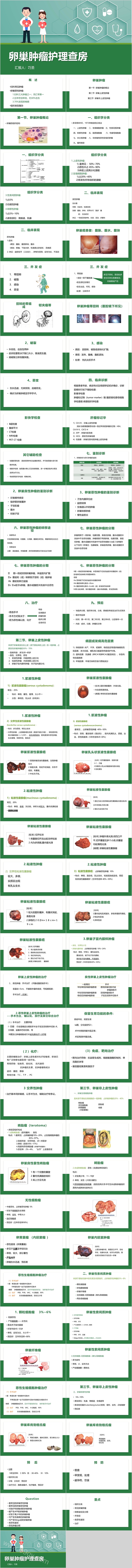 妇产科卵巢肿瘤护理查房PPT课件