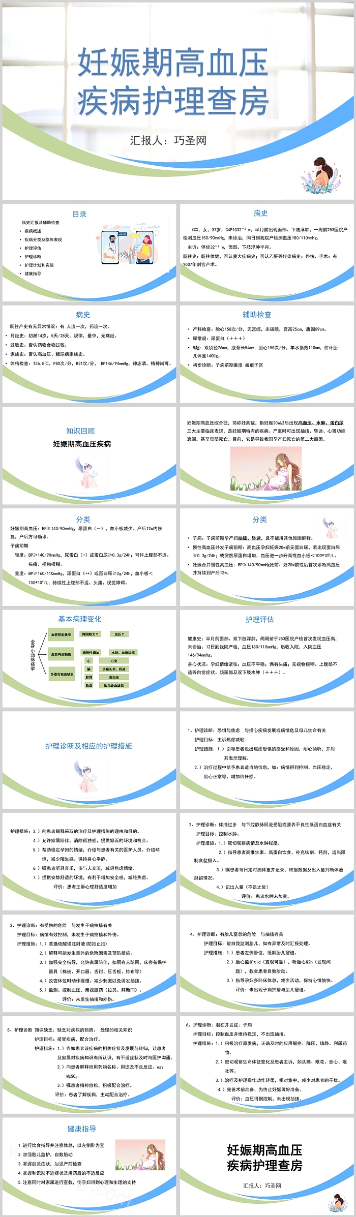 妊娠期高血压疾病护理查房PPT课件