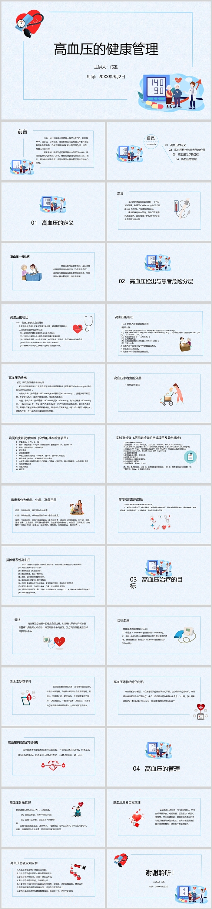 高血压的健康管理护理查房PPT课件