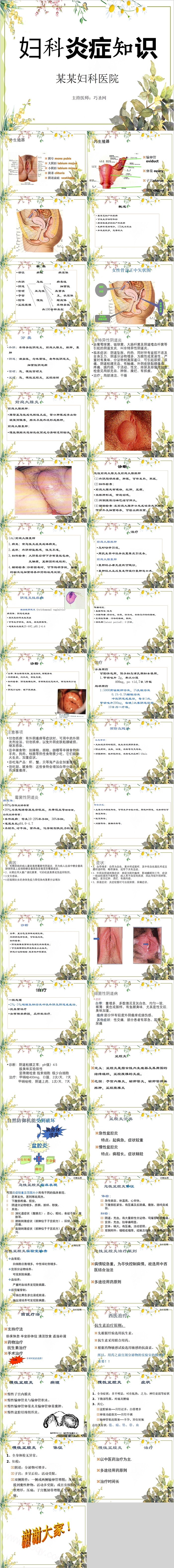 妇科炎症知识护理学习PPT课件