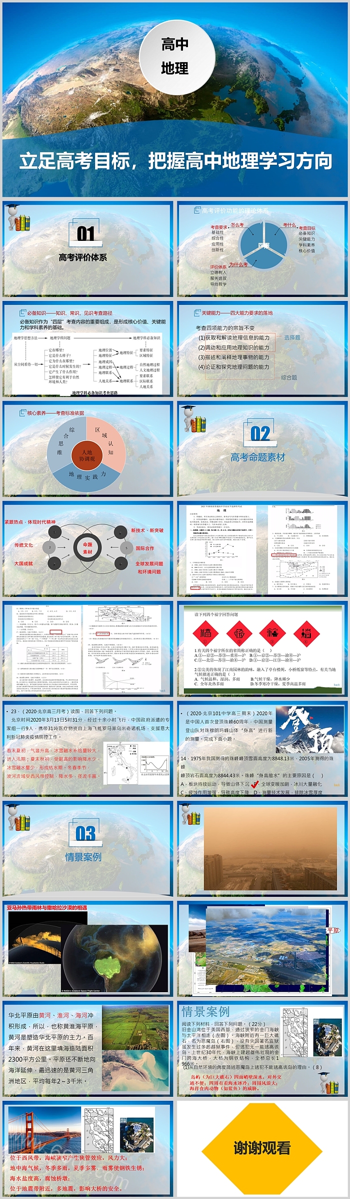 2024学年经典高一高中地理开学第一课PPT课件