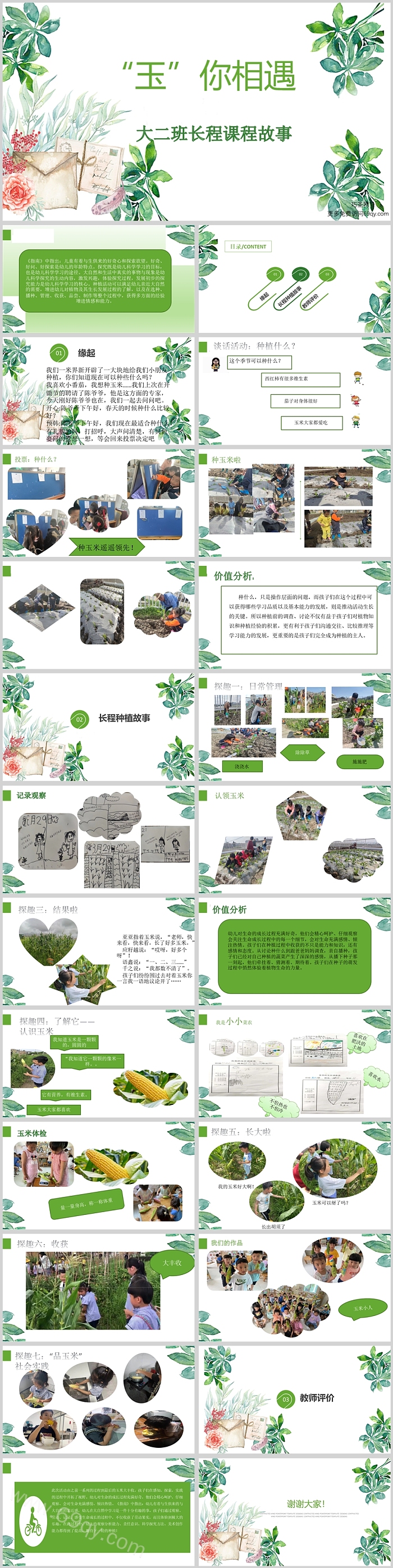幼儿园大班班本课程《”玉“你相遇》ppt课件（科学）