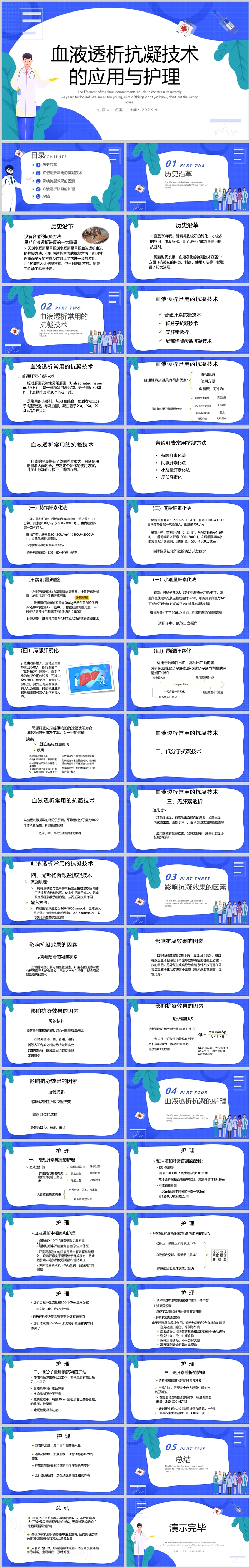 精品血液透析抗凝技术中的的应用与护理教学PPT课件