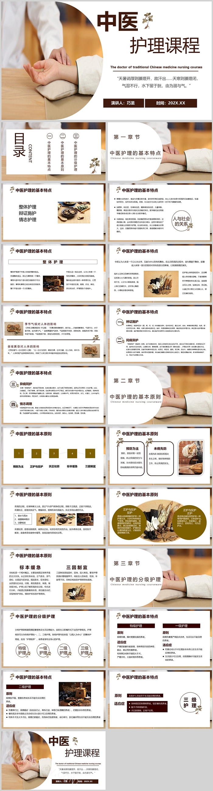 完整版全套中医医学护理课程小讲课PPT课件
