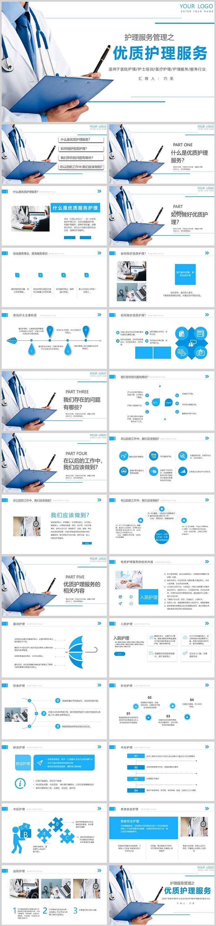 完整版护理服务管理之《优质护理服务》教学知识讲座ppt课件