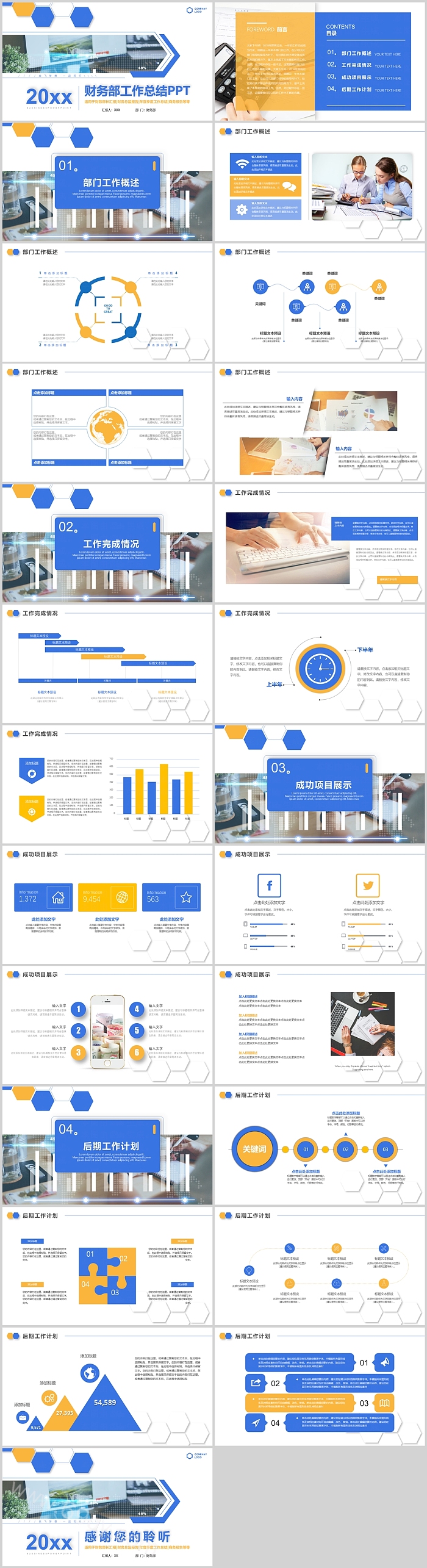 企业公司财务部门财务出纳年度财务年终工作总结PPT模版