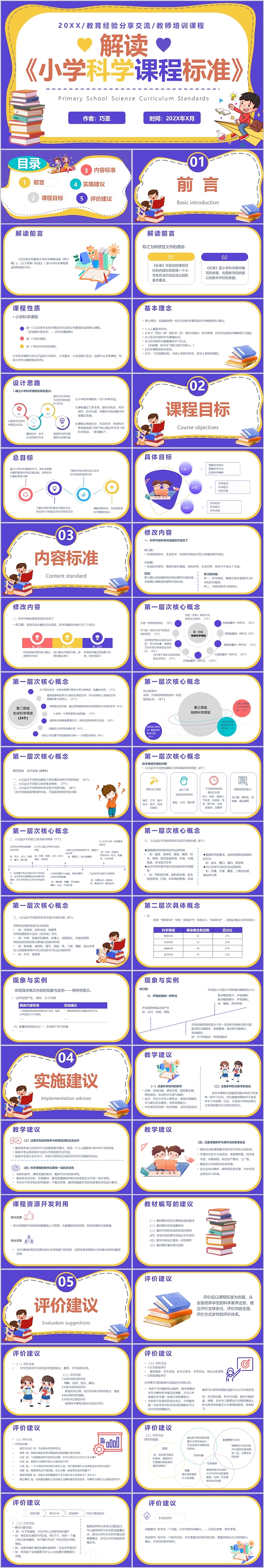 2022年版义务教育解读《小学科学课程标准》ppt课件