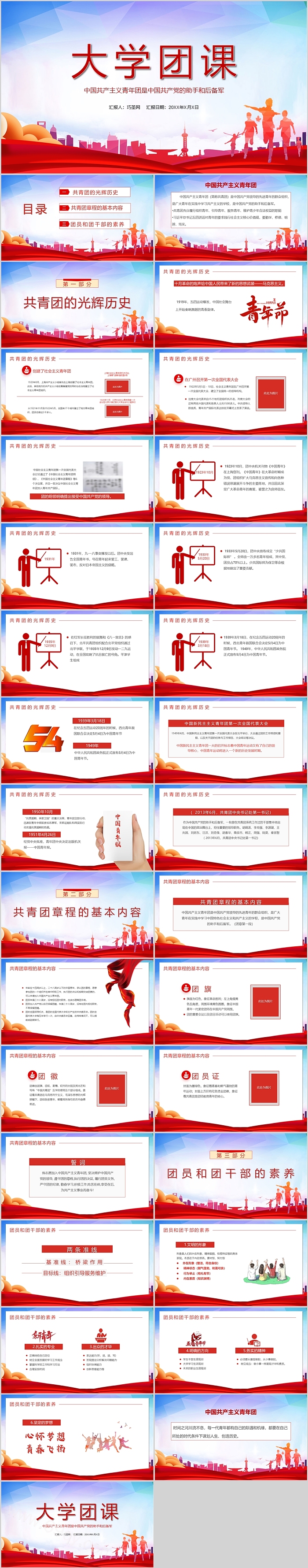 大学团课之中国共产主义青年团是中国共产党的助手和后备军PPT课件