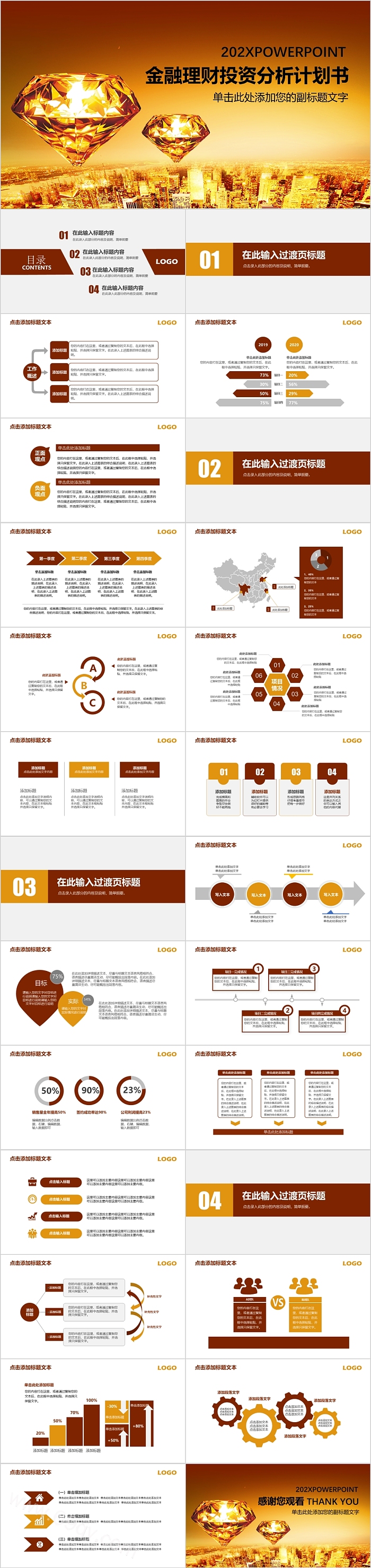 金融理财投资分析计划书