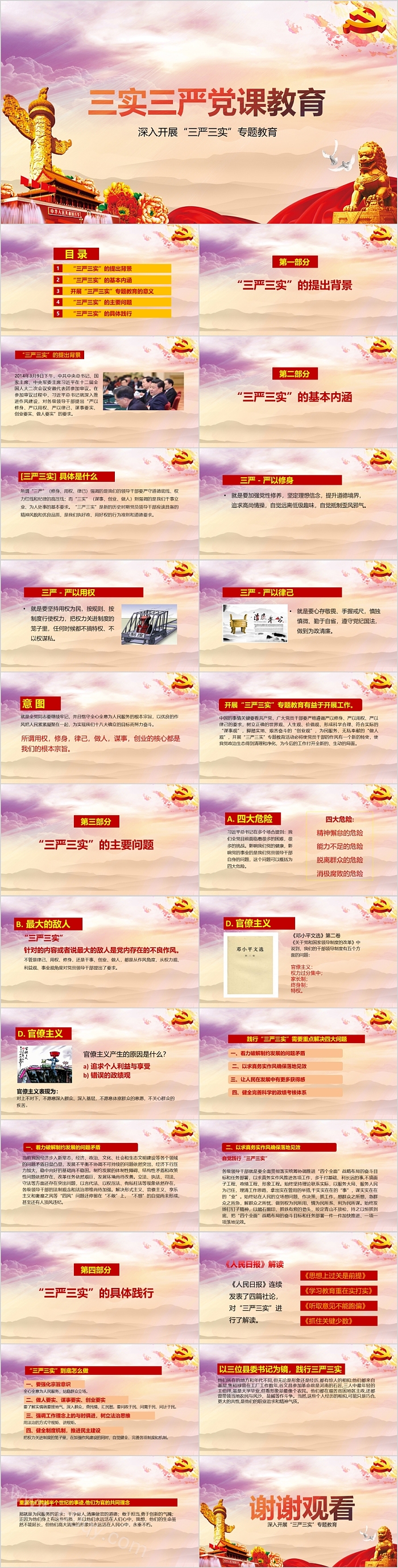 深入开展三实三严党课教育专题教育