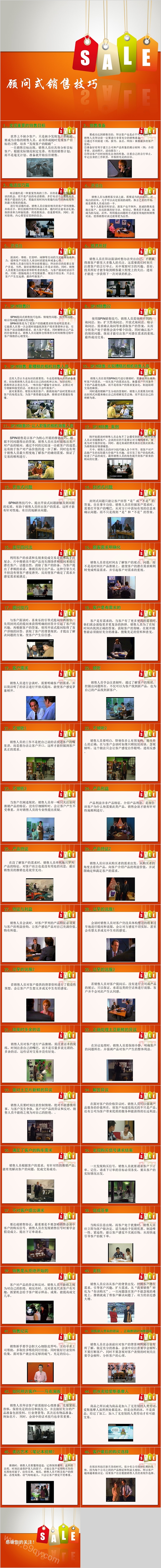 顾问式销售技巧顾问式营销培训销售课件PPT