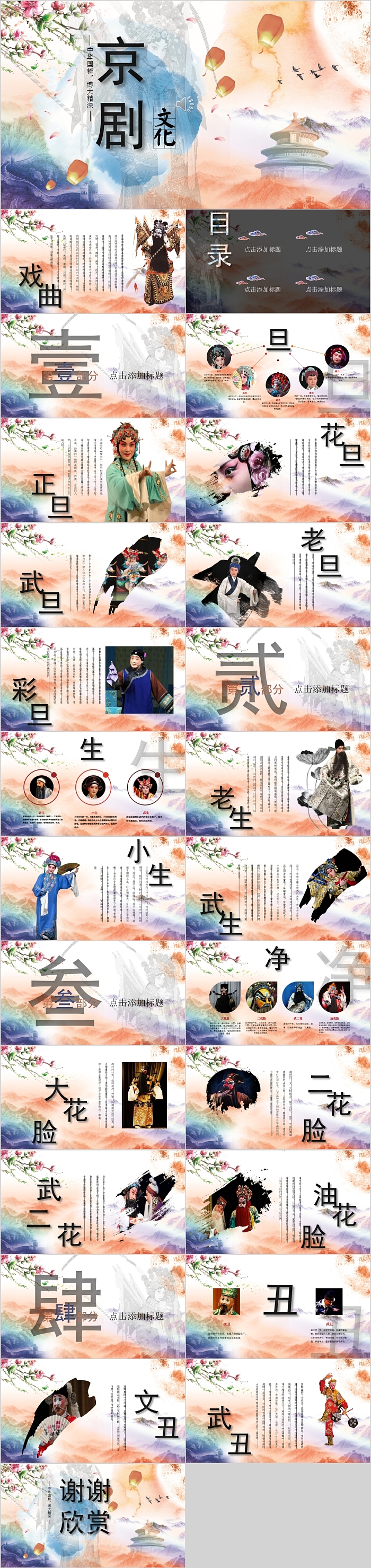 中华国粹京剧文化PPT