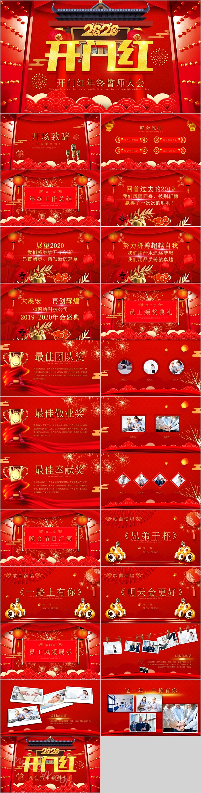 开门红2020年终誓师大会汇报总结