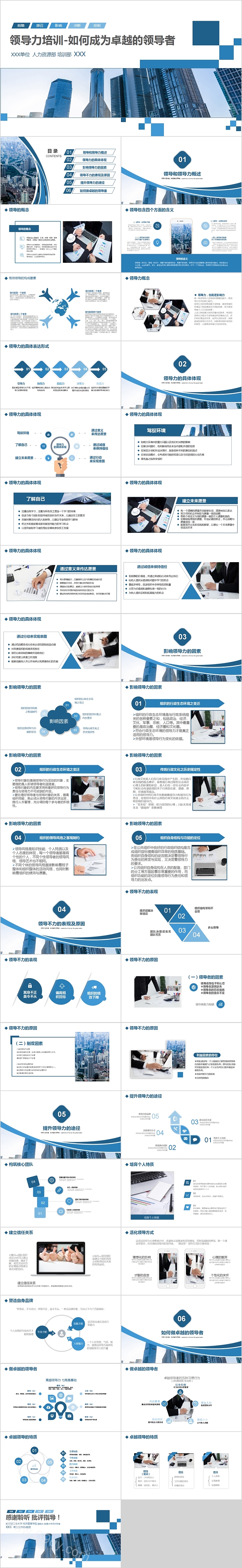 领导力培训如何成为卓越的领导者PPT