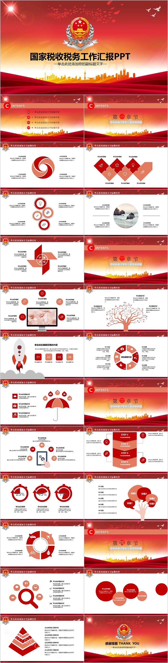 国家税收税务工作汇报PPT