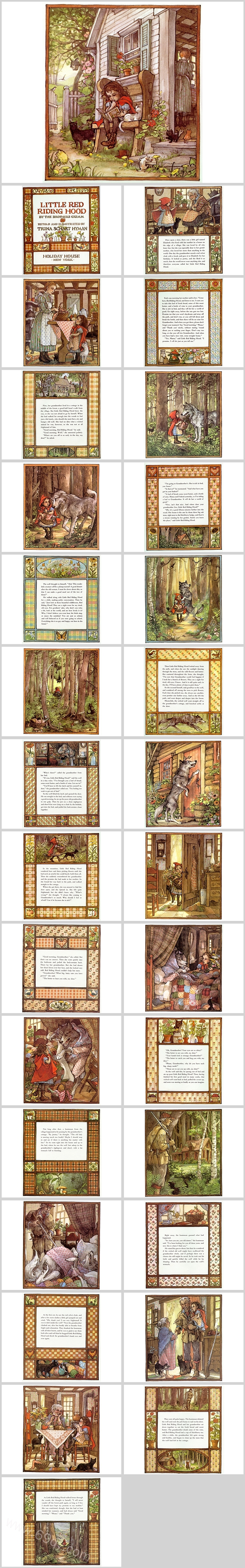 丽声经典英文原版版《小红帽》little red riding hood图文绘本故事PPT课件