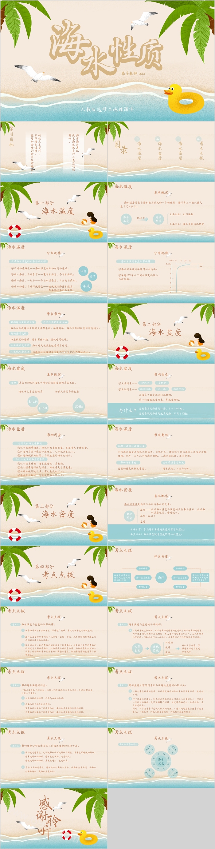 人教版选修二地理海水的性质PPT课件