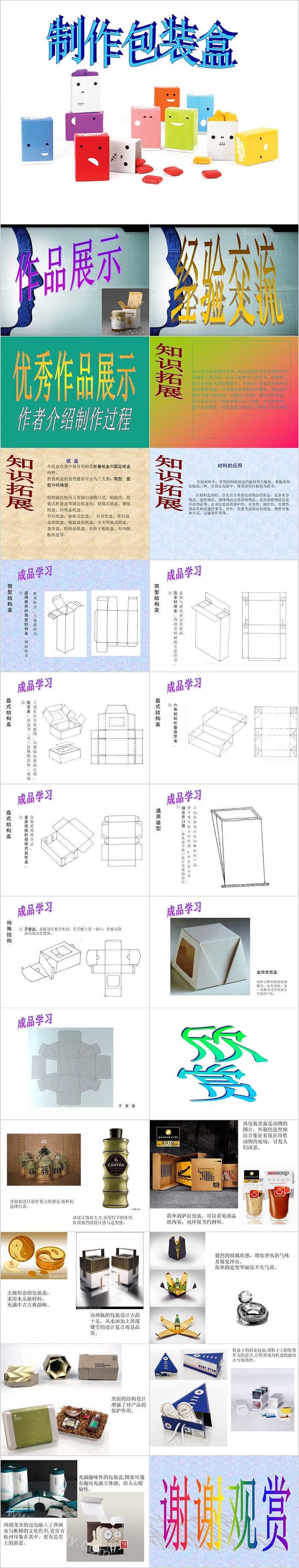 七年级数学制作包装盒课件