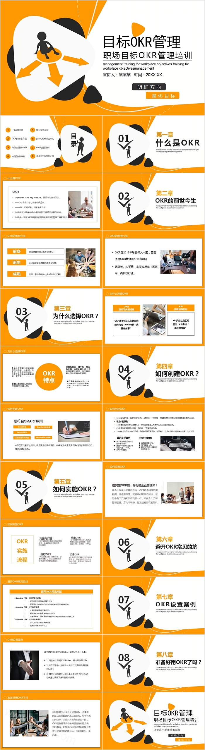 目标OKR管理职场目标OKR管理培训PPT