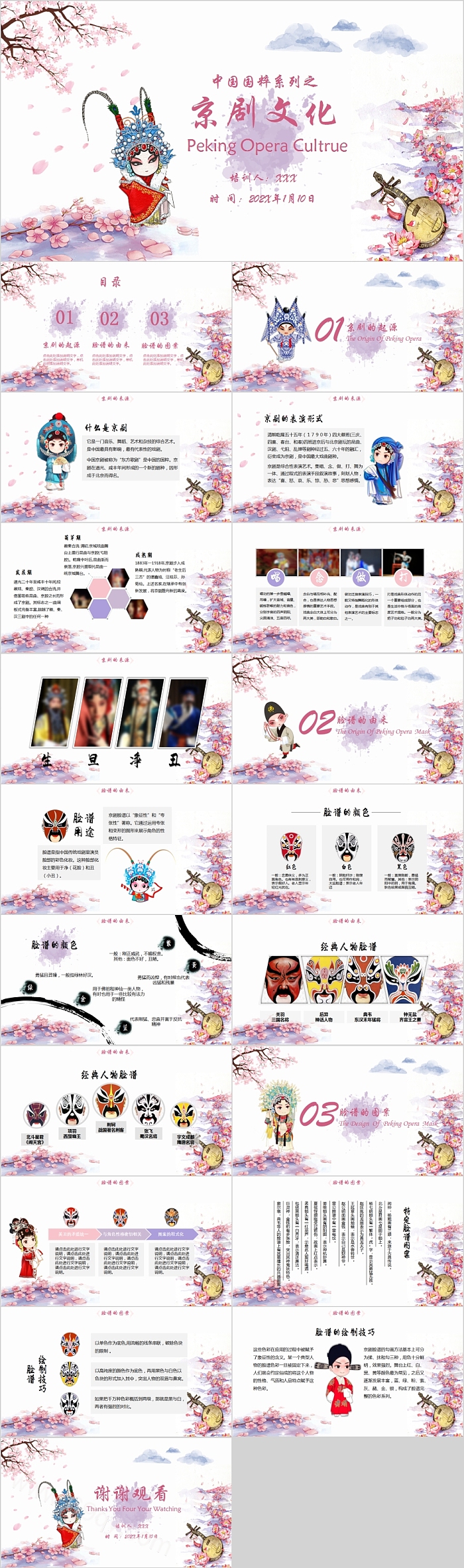 中国国粹文化之京剧文化PPT