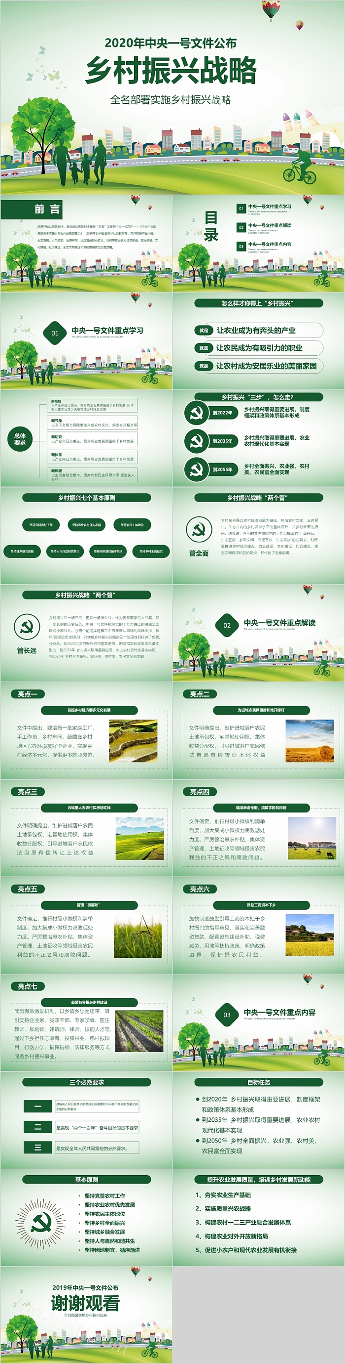 中央一号文件公布乡村振兴战略