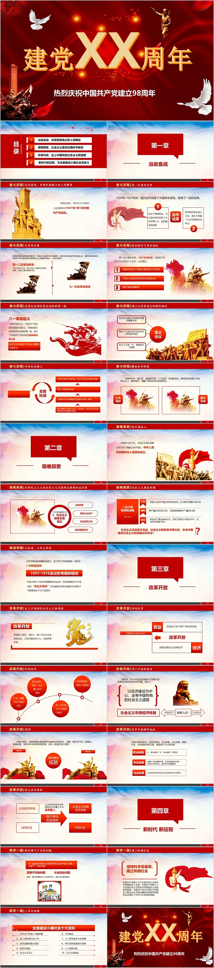 建档纪念热烈庆祝中国共产党建立98周年