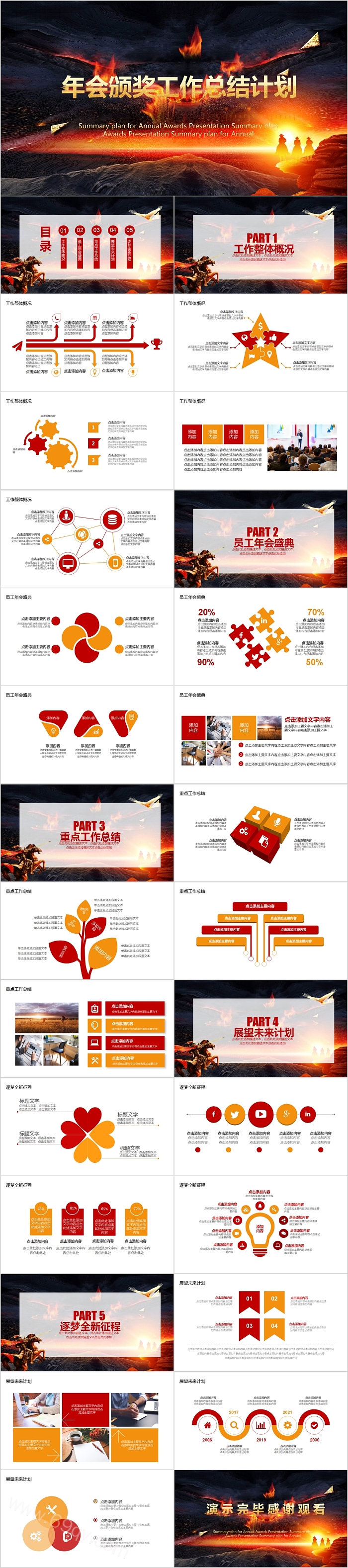 年会颁奖工作总结计划