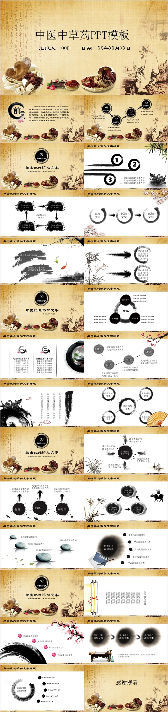 传统文化中医中草药文化