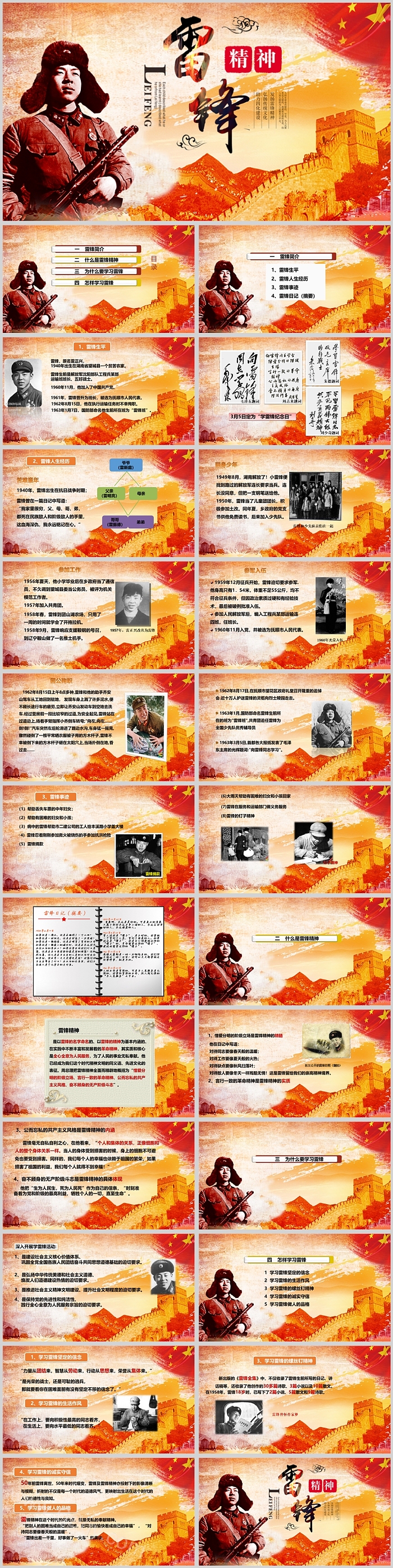 高清2025年中小学生弘扬雷锋精神让青春在奉献中绽放主题班会PPT课件