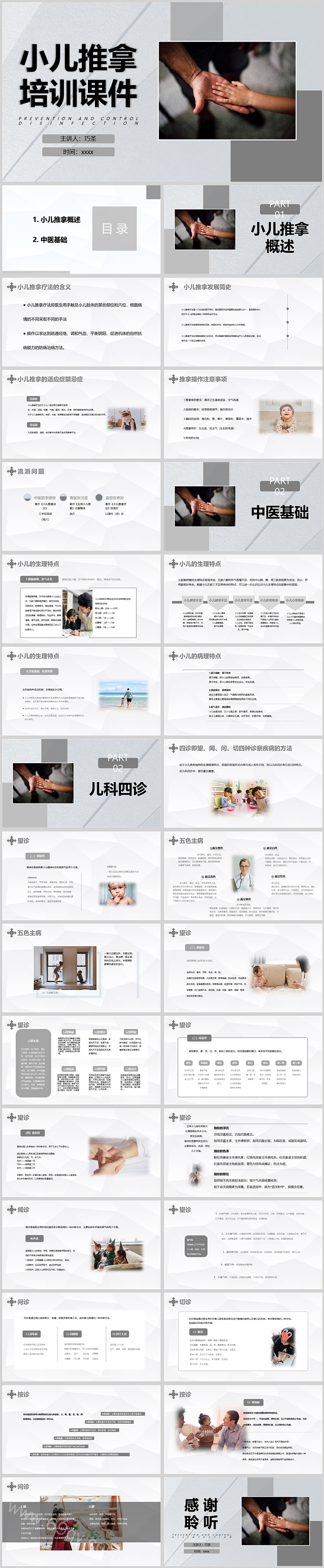 完整版中医小儿推拿经络穴位介绍培训PPT课件