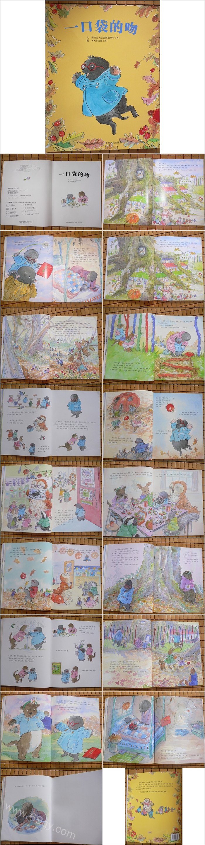 幼儿园《一口袋的吻》儿童绘本故事ppt课件