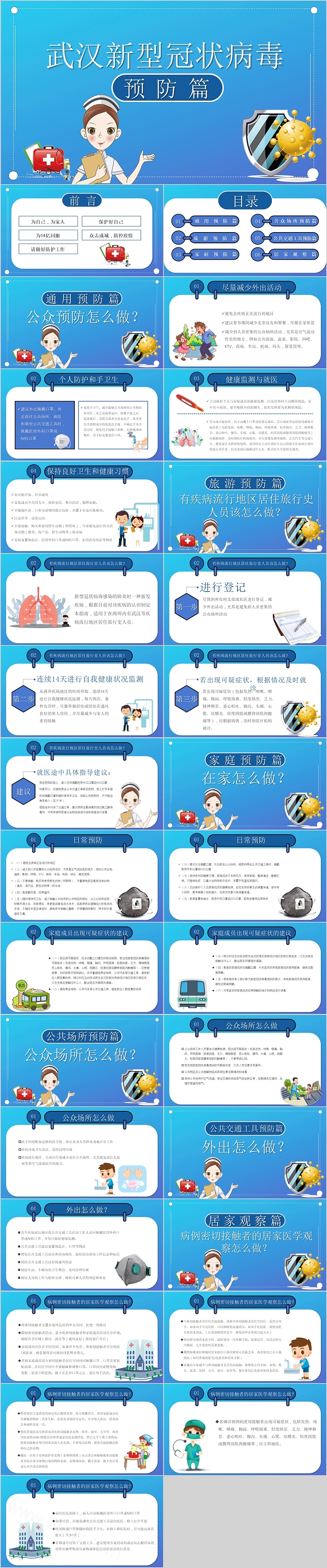 武汉新型冠状病毒预防篇
