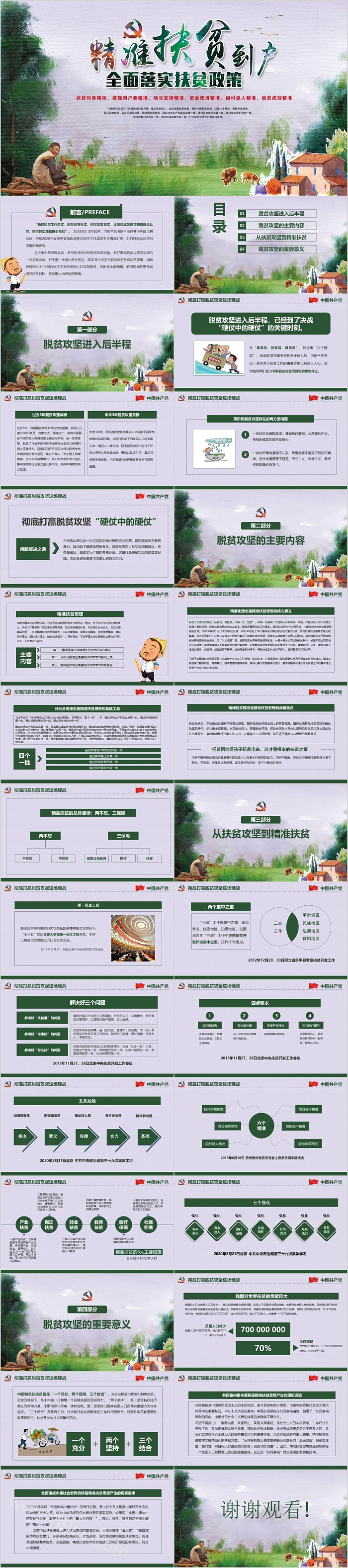 精准扶贫到户全全面落实扶贫政策